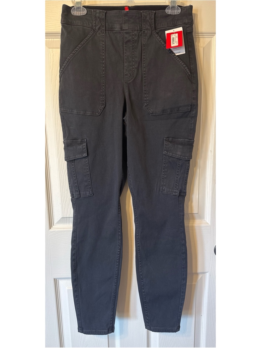 SPANX NWT The Downlow Stretch Twill Cargo Pants -Large